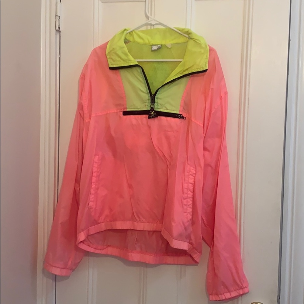 Ocean Pacific OC Vintage Neon Windbreaker